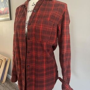 North Face Red Flannel